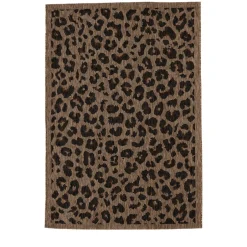 Sale Drawer YUMA Tapis contemporain imprimé léopard