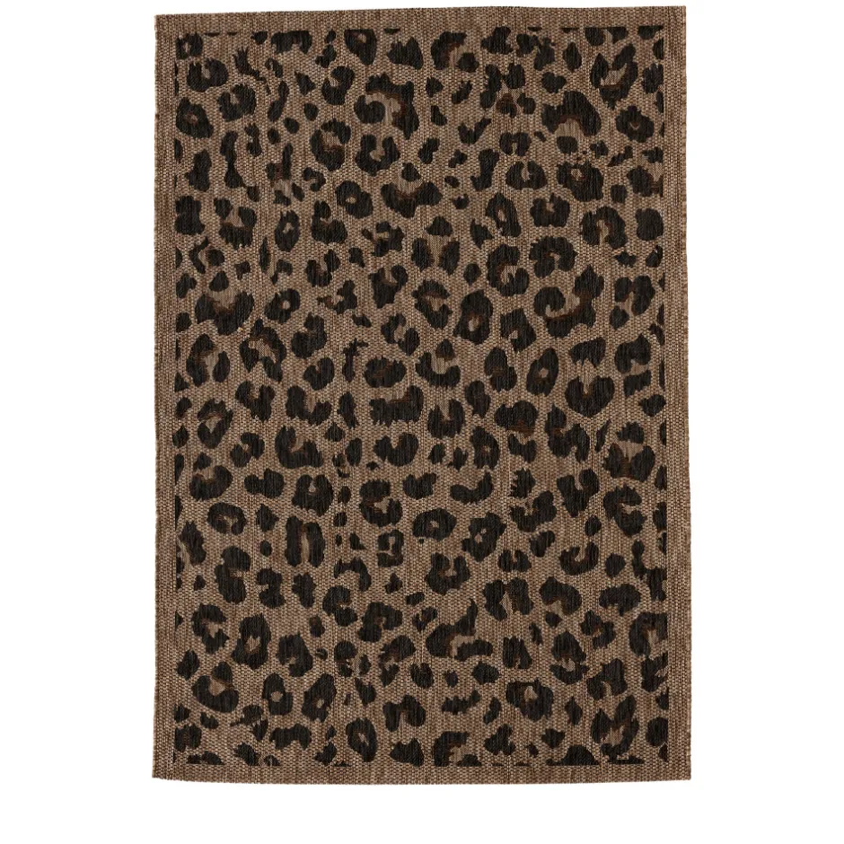 Sale Drawer YUMA Tapis contemporain imprimé léopard