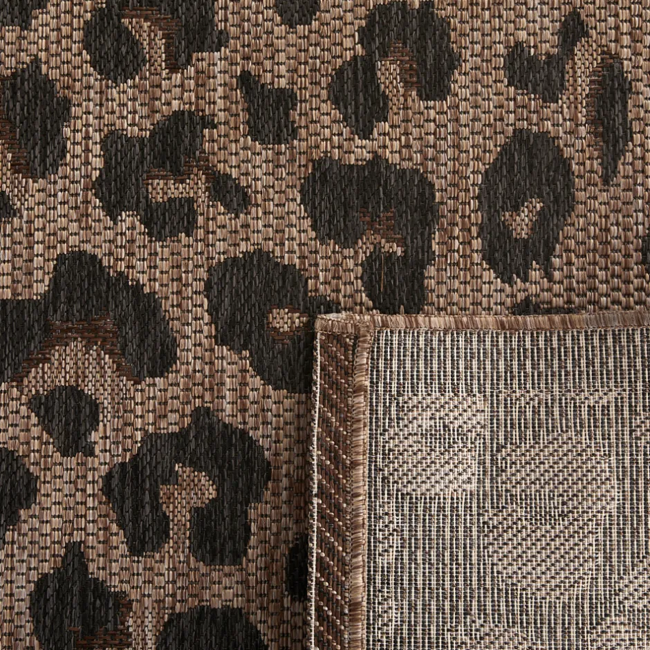 Sale Drawer YUMA Tapis contemporain imprimé léopard