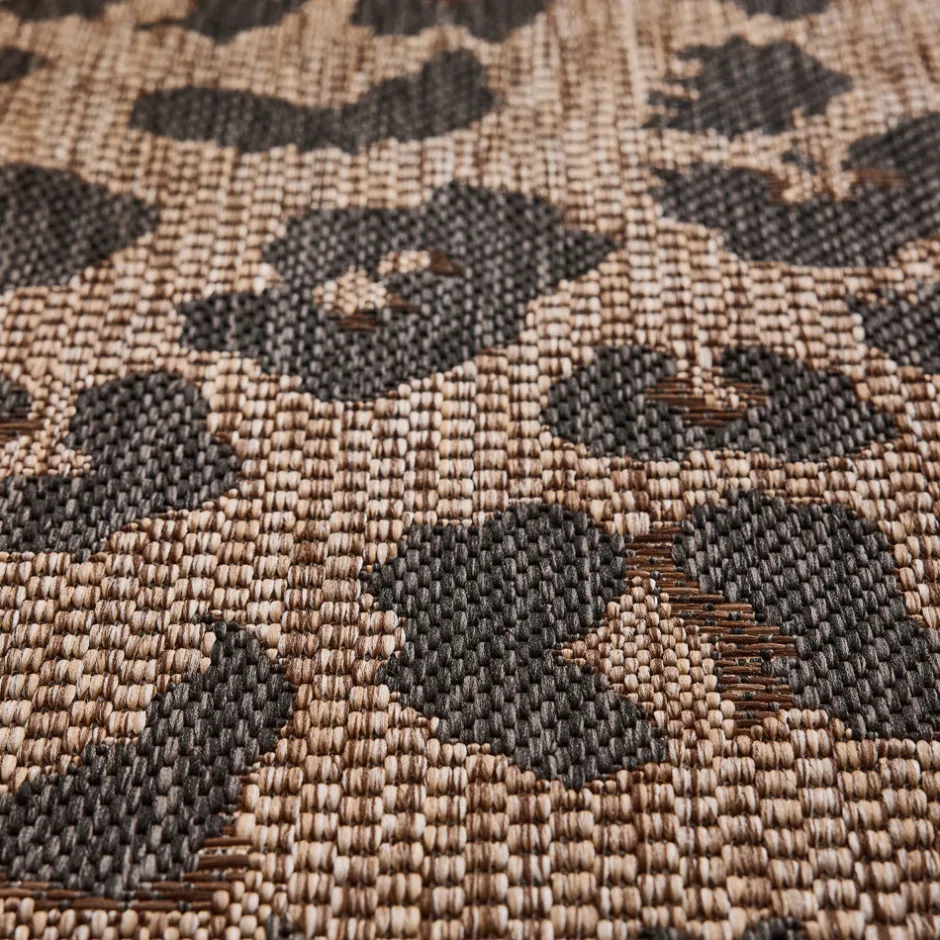 Sale Drawer YUMA Tapis contemporain imprimé léopard