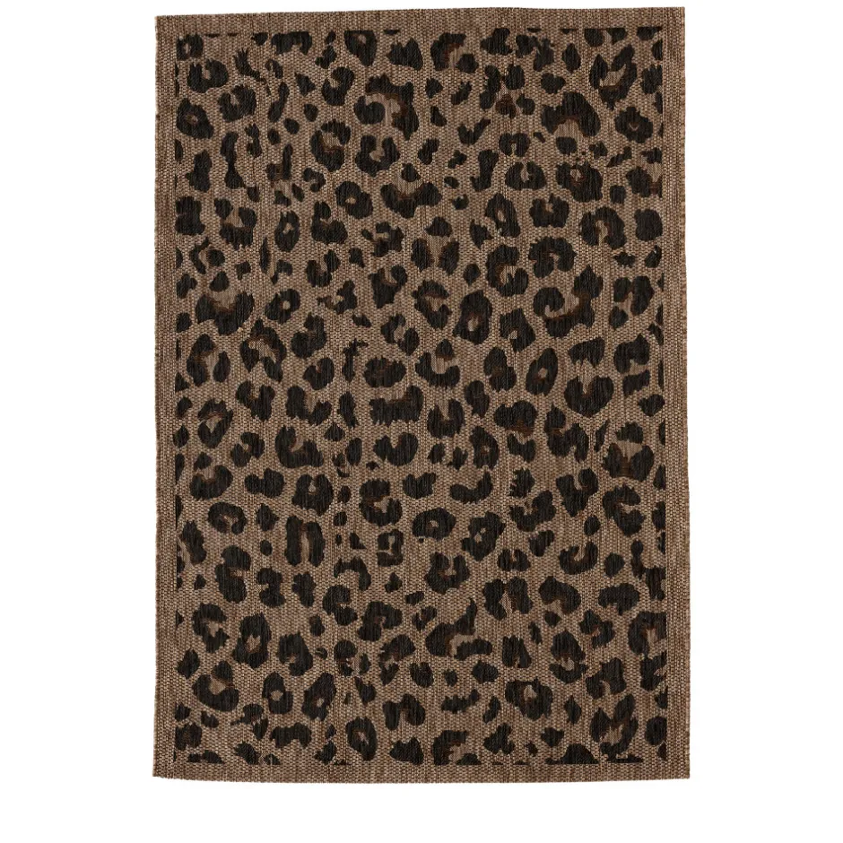 Sale Drawer YUMA Tapis contemporain imprimé léopard
