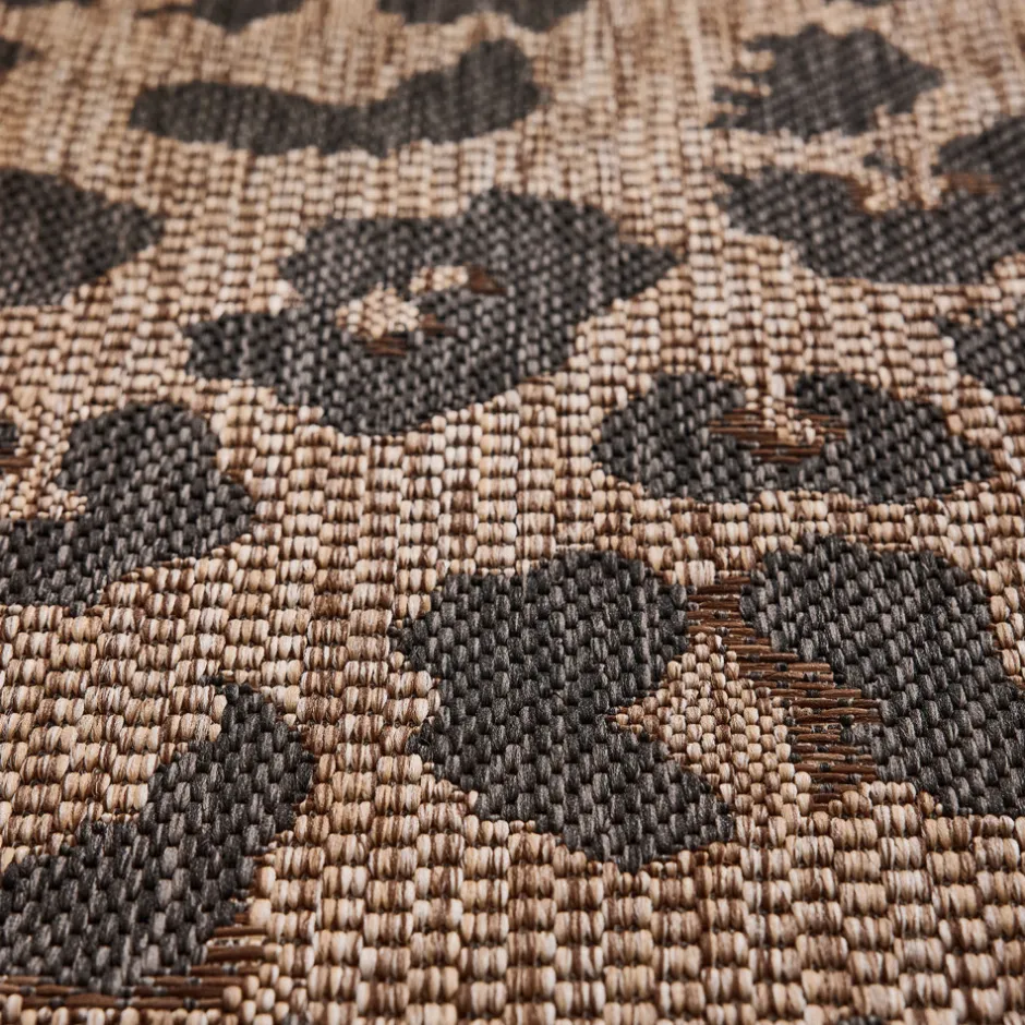 Sale Drawer YUMA Tapis contemporain imprimé léopard
