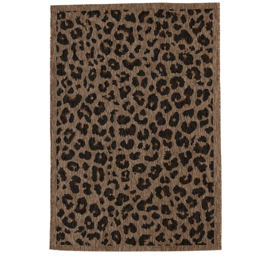 Sale Drawer YUMA Tapis contemporain imprimé léopard