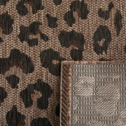 Sale Drawer YUMA Tapis contemporain imprimé léopard