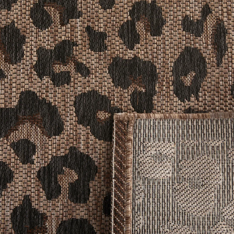 Sale Drawer YUMA Tapis contemporain imprimé léopard