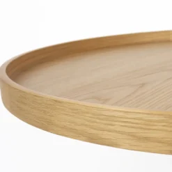 Hot No name YURI Table basse ronde en bois et métal ø70cm