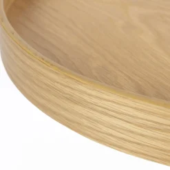 New No name YURI Table d'appoint ronde en bois et métal ø45cm