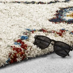 New Drawer ZAZY Tapis d'inspiration berbère à motif ethnique