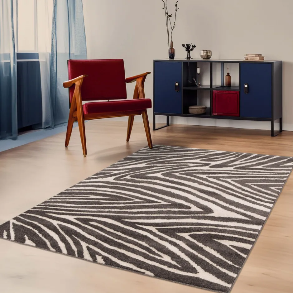 Outlet Drawer ZEBRA Tapis graphique à motif zébré