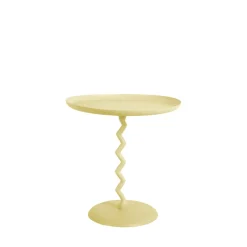 Clearance Leitmotiv ZIGZAG Table d'appoint ronde en métal ø40cm