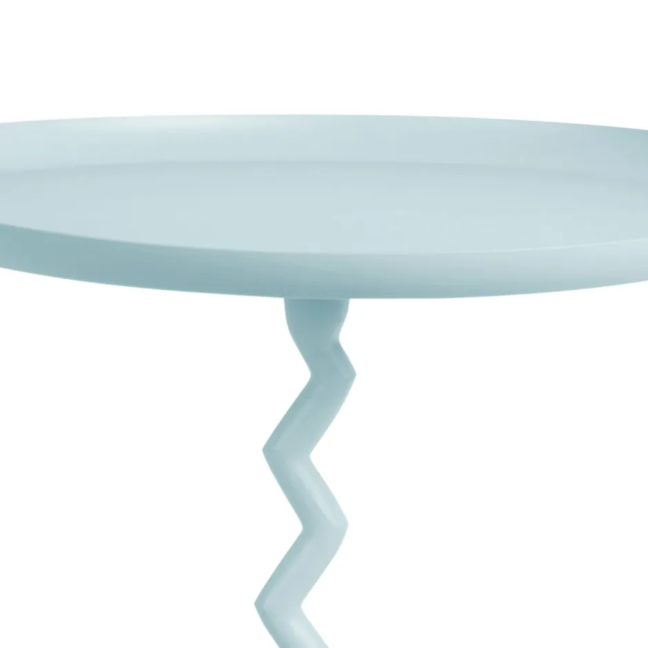Clearance Leitmotiv ZIGZAG Table d'appoint ronde en métal ø40cm
