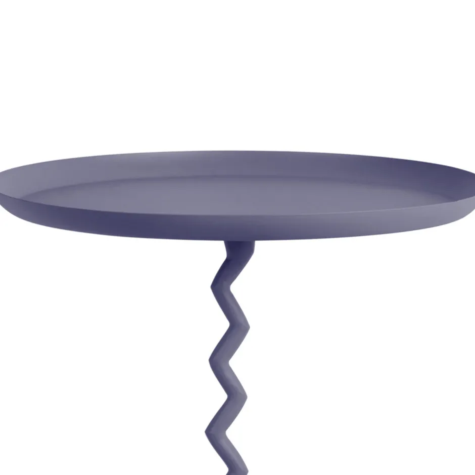 Discount Leitmotiv ZIGZAG Table d'appoint ronde en métal ø44cm