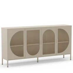 Discount No name ZIO Buffet 4 portes en métal L160cm
