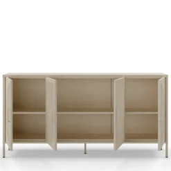 Discount No name ZIO Buffet 4 portes en métal L160cm