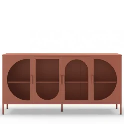 Discount No name ZIO Buffet 4 portes en métal L160cm
