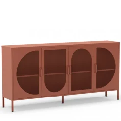Discount No name ZIO Buffet 4 portes en métal L160cm
