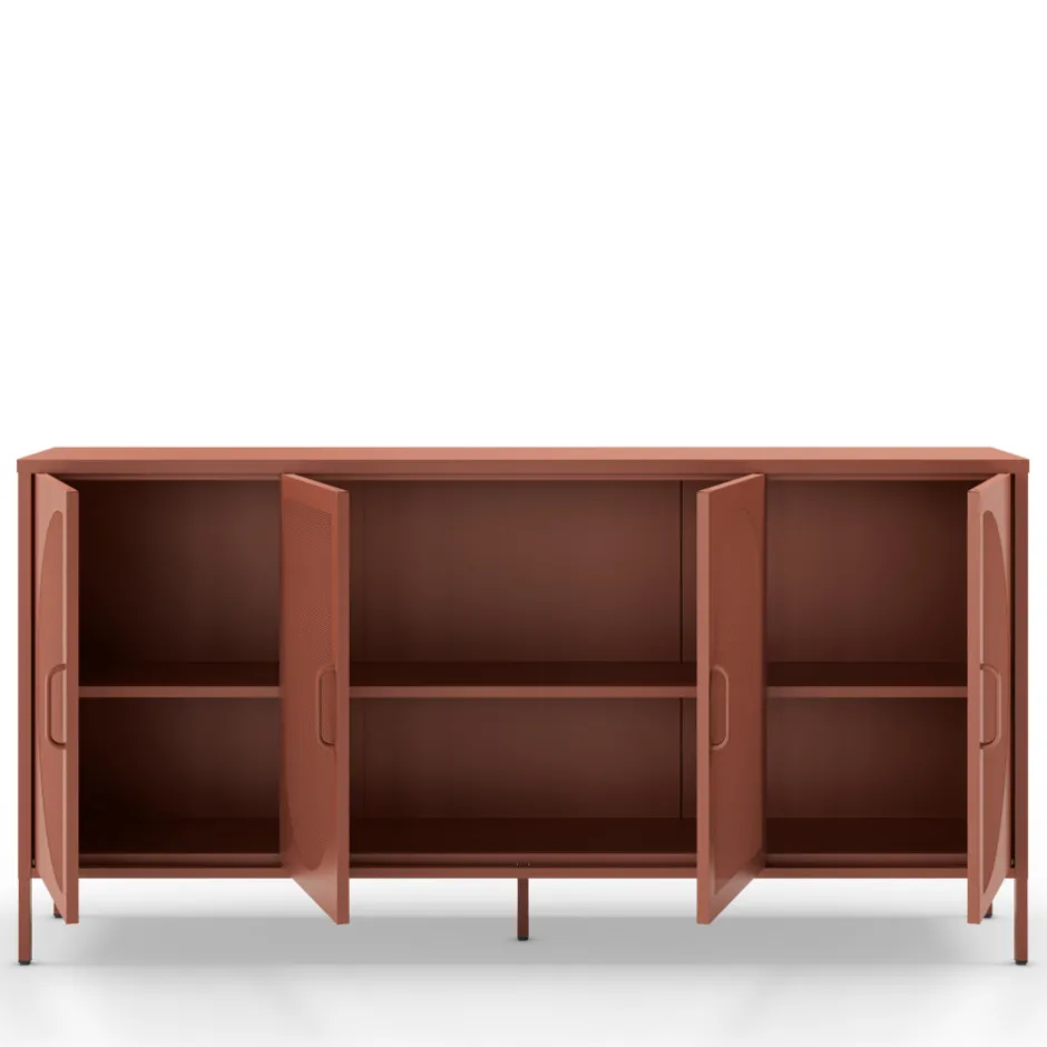 Discount No name ZIO Buffet 4 portes en métal L160cm