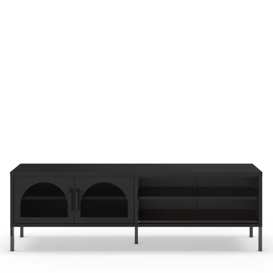 Discount No name ZIO Meuble TV 2 portes en métal L160cm