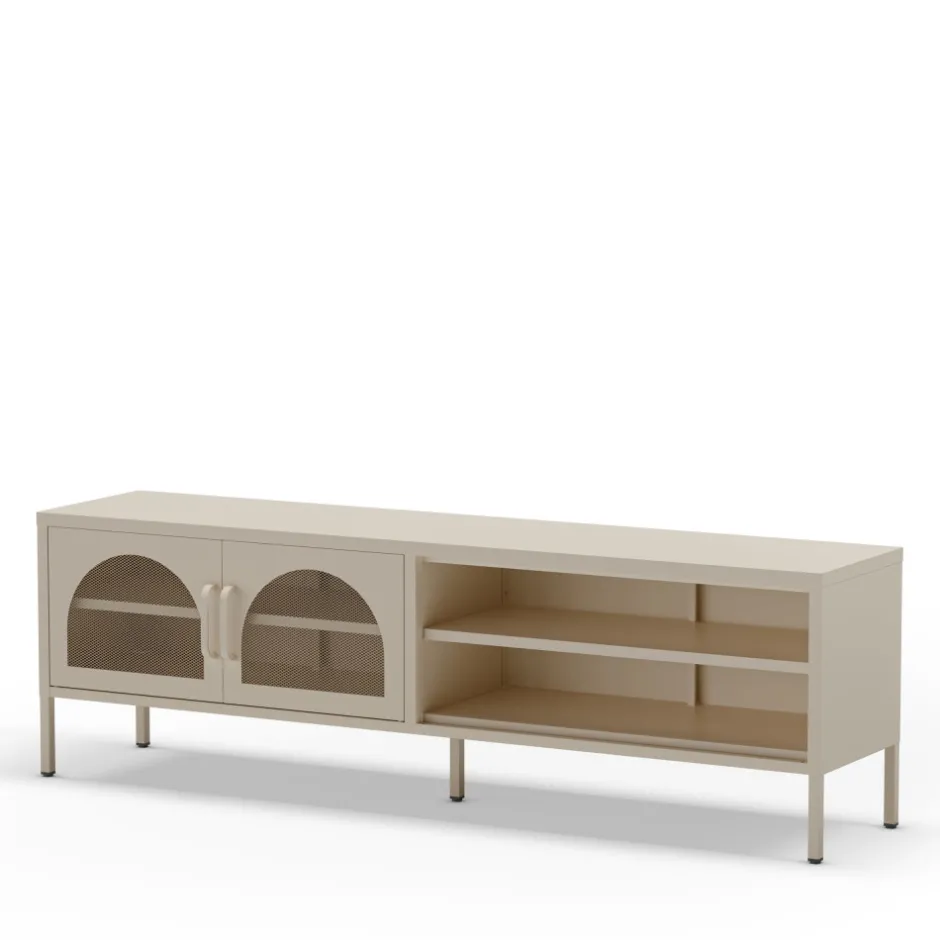 Discount No name ZIO Meuble TV 2 portes en métal L160cm