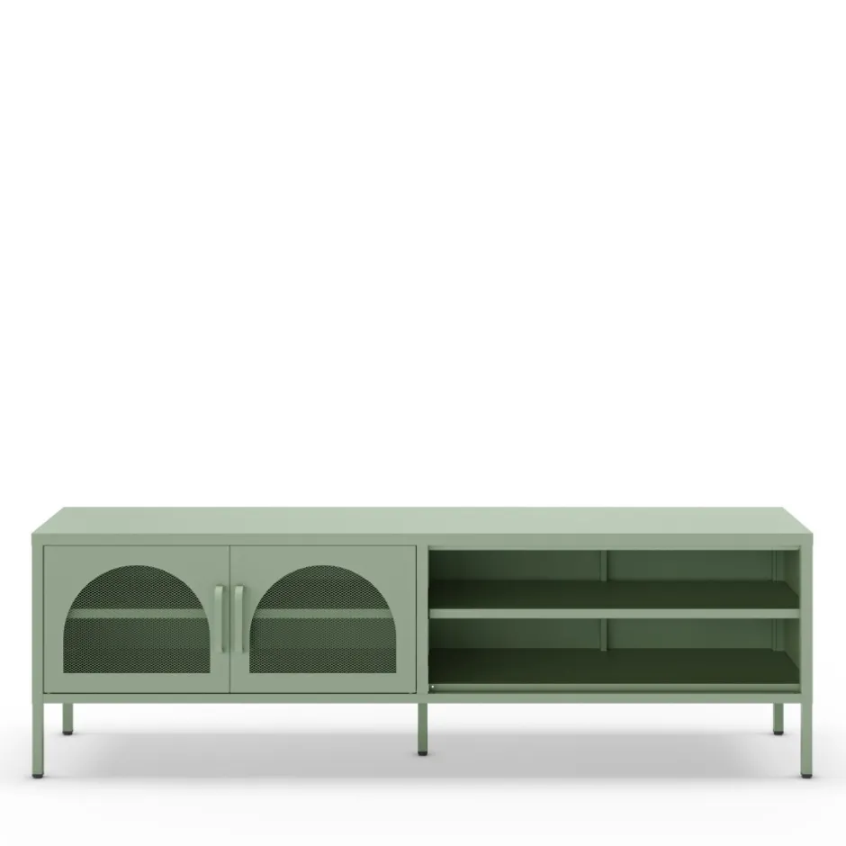 Discount No name ZIO Meuble TV 2 portes en métal L160cm