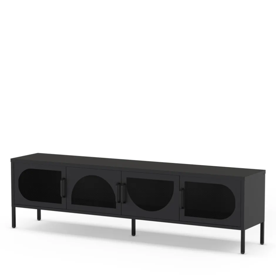 Discount No name ZIO Meuble TV 4 portes en métal L180cm