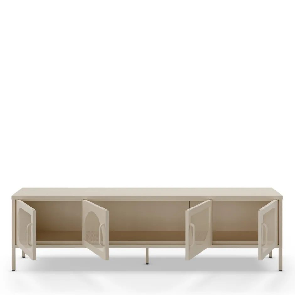 Discount No name ZIO Meuble TV 4 portes en métal L180cm