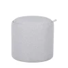Drawer ZOÉ Pouf rond en tissu avec plateau et rangement ø40cm