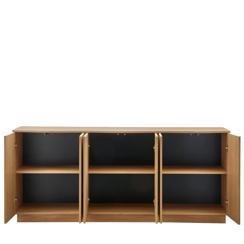 Woood ZUMA Buffet 6 portes en bois L200cm