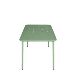 Online Drawer ZYRA Table à manger de jardin 4 personnes en métal